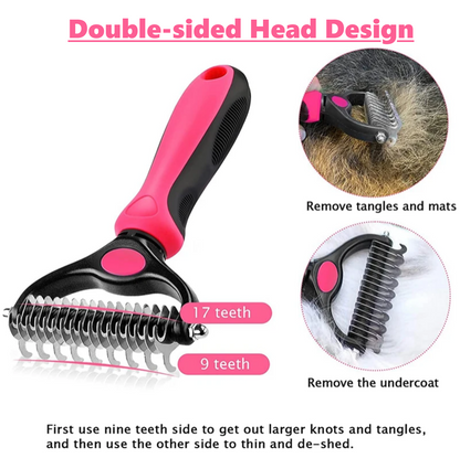 Double Sided Pet Comb