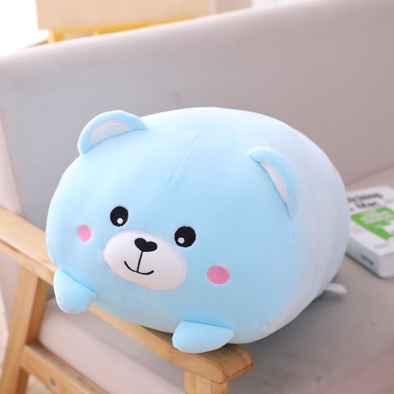 Cute Soft Animal Cartoon Pillow Cushion - 9Lives