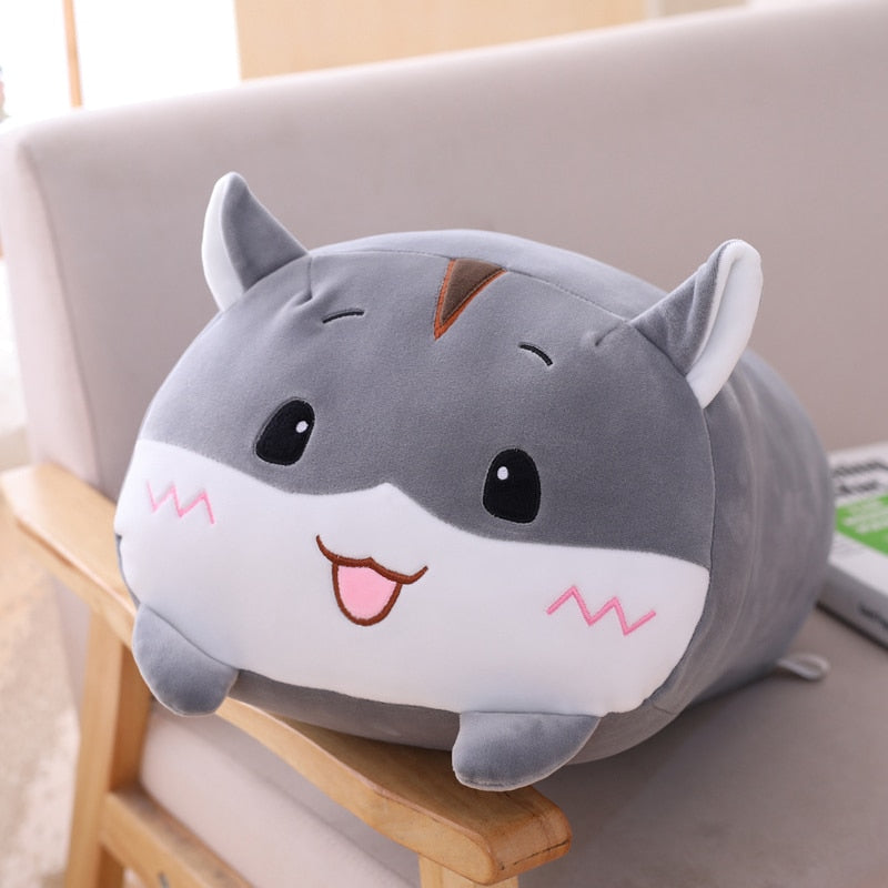 Cute Soft Animal Cartoon Pillow Cushion - 9Lives