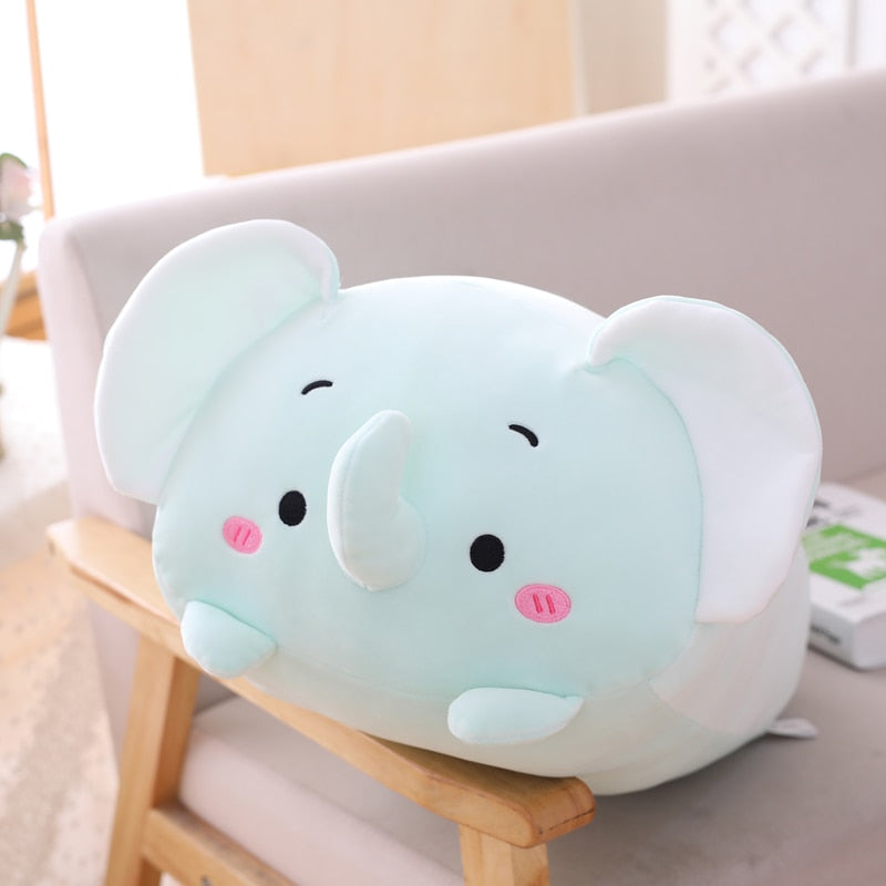 Cute Soft Animal Cartoon Pillow Cushion - 9Lives