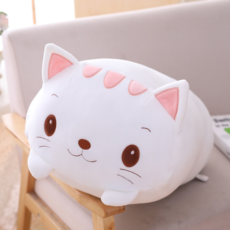 Cute Soft Animal Cartoon Pillow Cushion - 9Lives