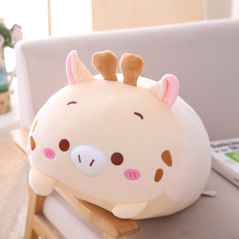 Cute Soft Animal Cartoon Pillow Cushion - 9Lives