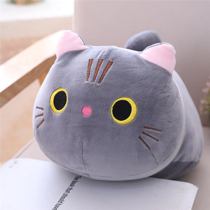 Cute Soft Animal Cartoon Pillow Cushion - 9Lives