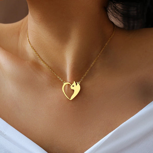 Cute Cat Pendant Necklace - 9Lives